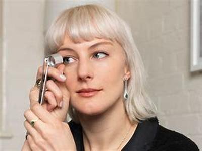 Using a jewelers loupe