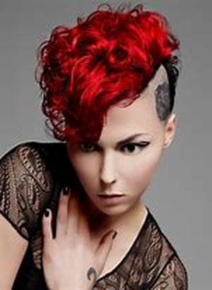 Punk hair colors are like regular hair dye products on steroids