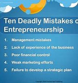 Ten Entrepreneurial Mistakes