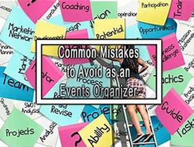 Common mistakes to avoid during a corporate event