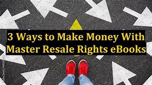 How to make money with resale rights