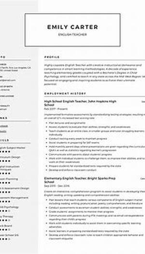 Resume Updating Time