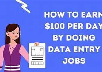Data Entry Job Online  You Make The Rules