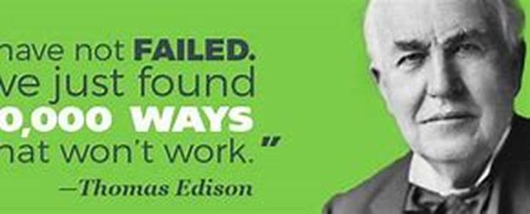 Entrepreneurial Failure - Get Used To It