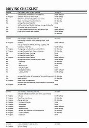A Final Checklist Before Moving