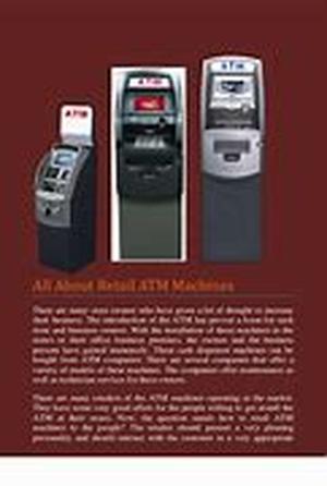 ATMs - How Does The Retailer Decide