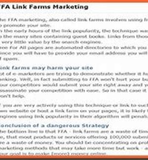 Are FFA Pages a Marketing Resource