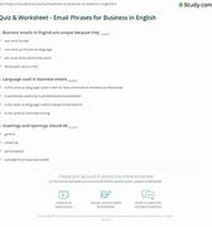 Email Grammar Quiz