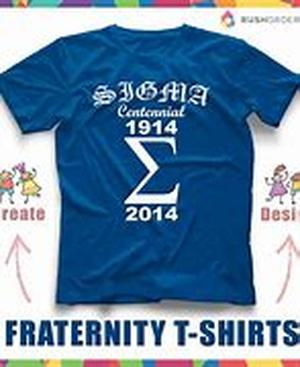 custom printed fraternaty t-shirts