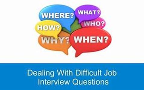 How to Handle Difficult Interview Questions