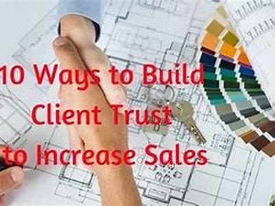 Ten Ways to Build Client Trust