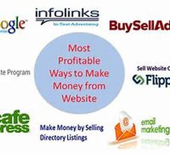 Can money be made from web page hits