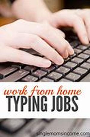 Work at Home Typing