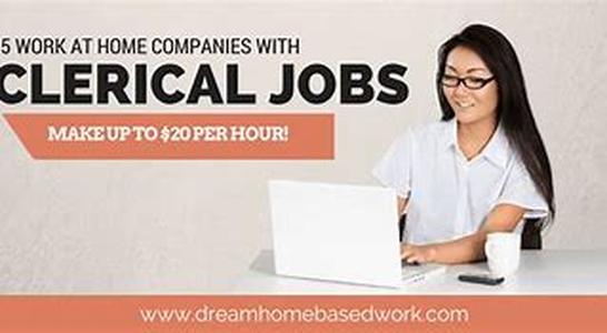 Legitimate Clerical Work at Home