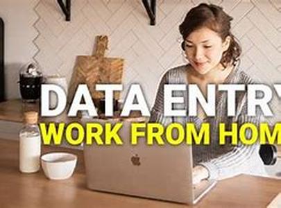 Data Entry Work at Home