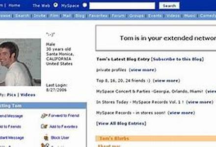 MySpace Layouts- Available At A Click