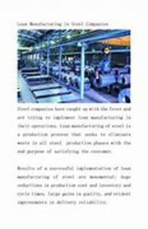Lean Manufacturing Implementation