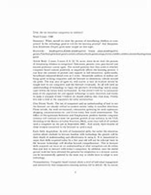 Do Contemporary Universities Suffer From A Type Of Cancer