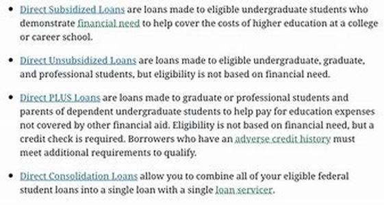 Title: Federal Perkins Student Loans