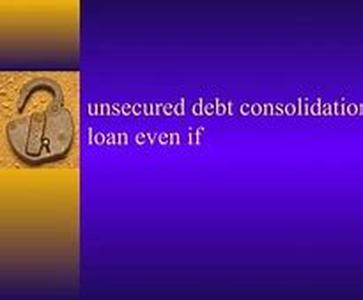 Unsecured consolidation loans: A master key unlocking several doors To Freedom