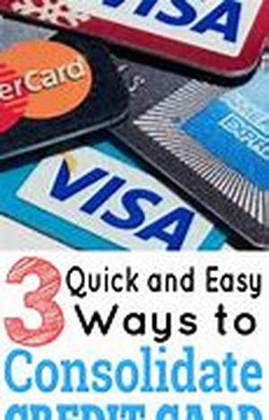 Credit card debt consolidation program