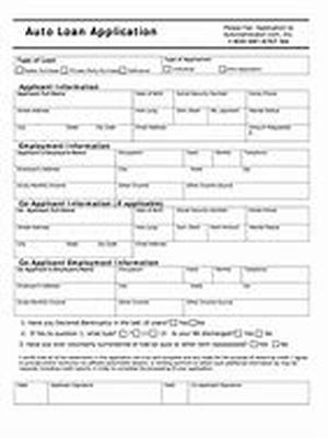 Bankruptcy Auto Loan