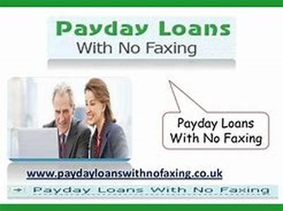 No Fax Payday Loans--a Paperless Wonder