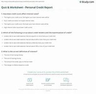 Credit Reports