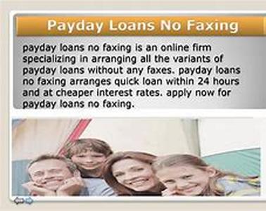 No Fax No Teletrack Payday Loans