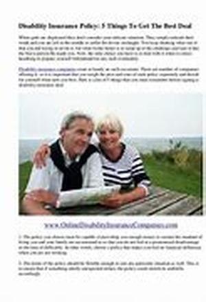 Disability Insurance Protection You And Compare Policy Before Purchase