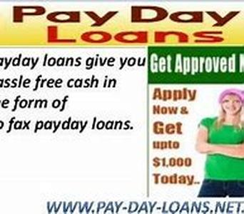 No Fax Instant Cash Loan Hassle Free