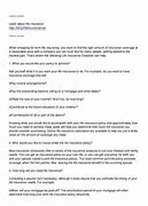Buying Home Insurance