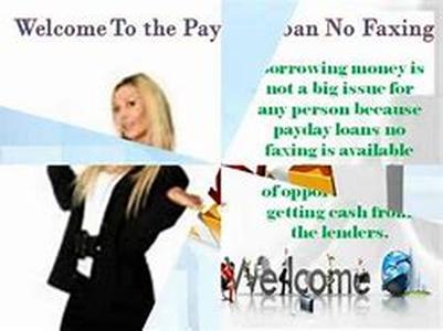 Payday Advance Loan