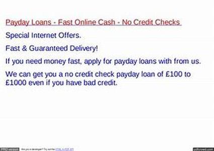 Quick Cash Loan: The Instant Source For Urgent Extra Cash