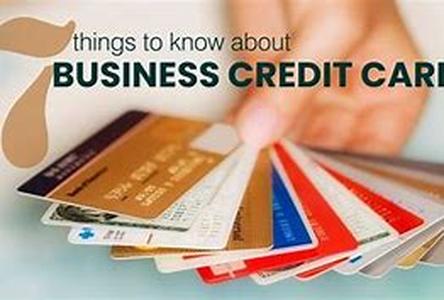 Business Credit Card Is The Foundation Of Success
