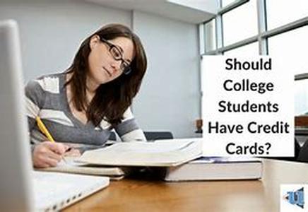 College Credit Cards  Building A Good Credit History At An Early Age