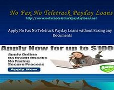 No faxing payday loans- Immediate Solutions to All Your Financial Problems