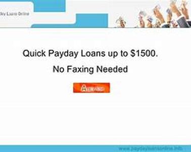 Payday Cash Loan