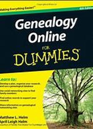 Online genealogy research to understand family history and ancestry