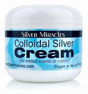 Colloidal Silver Face Cream  Silver has been recognized for its antimicrobial properties for thousands of years