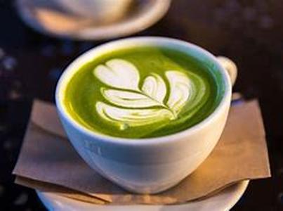 Green herbal tea