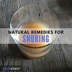 Using Natural remedies for Stopping the Snorezzzzzzzz
