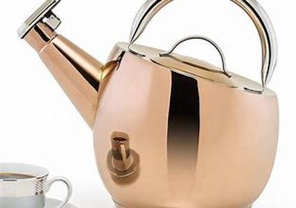 Polished Brass Tea Kettle  A kettle is a piece of kitchenware