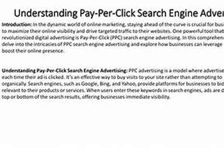 Pay per click advertising - reaching customers worldwide