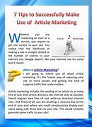 Article Marketing Doesn't Work