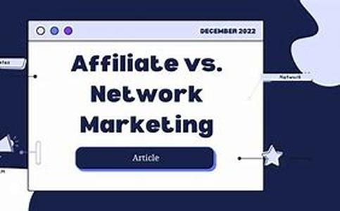 Introduction To The Affiliate Marketing MLM Network