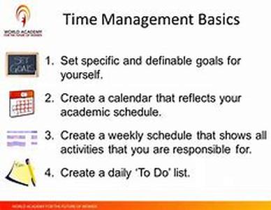 Time Management Skills