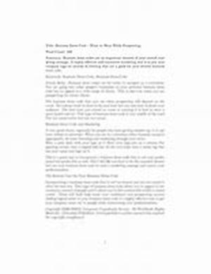 Business For Sale