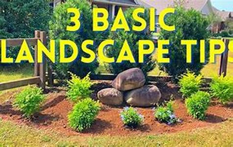 Coming up with your own landscaping idea