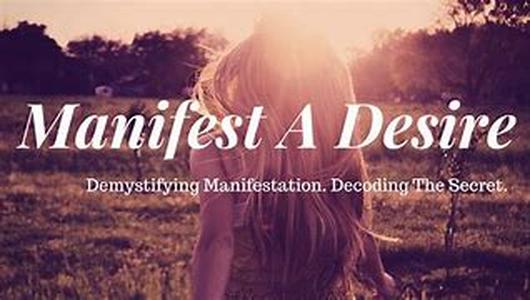 Manifestation is a powerful tool for personal growth